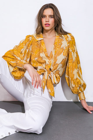 TOO SWEET FOR YOU WOVEN TOP - By Baano