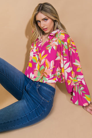 A CHILL MOMENT WOVEN TOP - By Baano