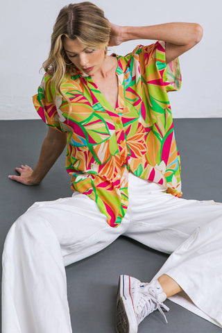 FAVORITE ICON WOVEN TOP - By Baano