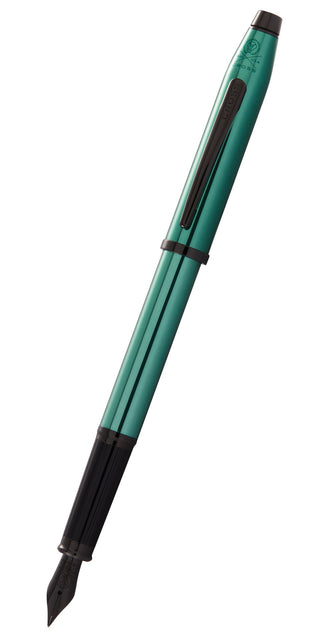Century® II Translucent Green Lacquer Fine Nib Fountain Pen - By Baano