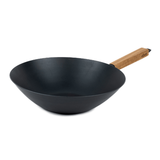 Forest 12" Carbon Steel Wok - By Baano