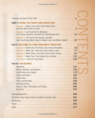 The Forks Over Knives Plan: How to Transition to the Life-Saving, Whole-Food, Plant-Based Diet (Spiral Bound) Lay it Flat Publishing Group