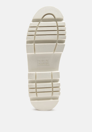 Fornax Lace -Up Lug Sole Combat Boots