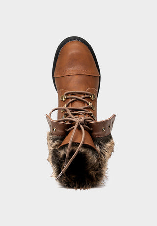 Fur Collared Two Way Wear Boot