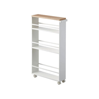 Slim Storage Cart (32" H) - Steel Yamazaki Home