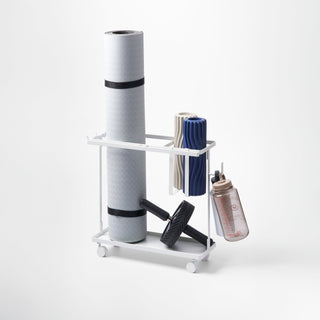 Fitness Equipment Storage Cart - Steel - By Baano