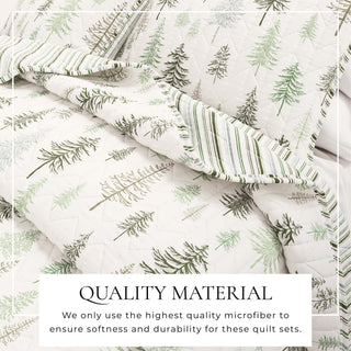 3-Piece Lodge Quilt - Truckee Collection Great Bay Home