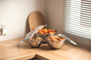 Mix & Carry Stainless Steel Bowl Set