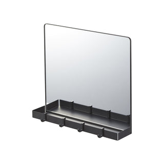 Magnetic Mirror with Storage Rack - Glass - By Baano