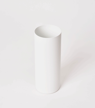 Round Tissue Case - Steel + Wood - By Baano