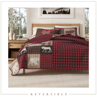 Rustic Landscape Quilt Set - Matthew Collection Great Bay Home