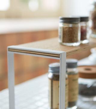 Single-Tier Riser - Steel + Wood - By Baano