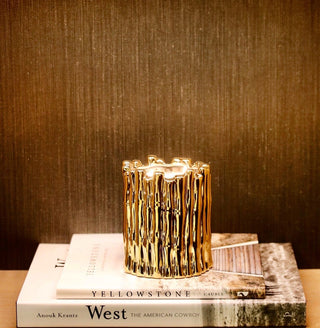 Gold Sagano Candle - By Baano