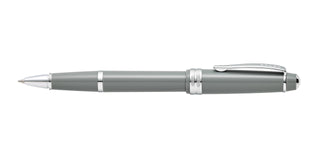 Bailey Light™ Polished Gray Resin Rollerball Pen - By Baano