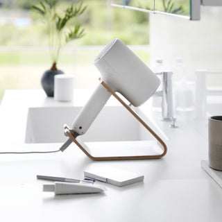 Hair Dryer and Iron Stand - Wood - By Baano
