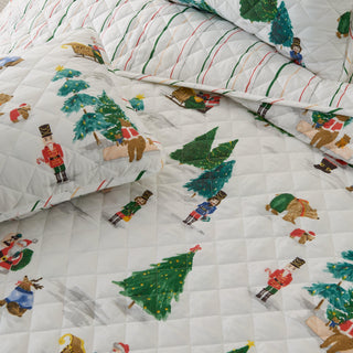 3 Piece Christmas Quilt - Mittens Collection Great Bay Home