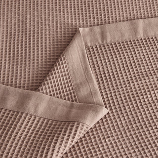 100% Cotton Small Waffle Weave Blanket - Hazel Collection Great Bay Home