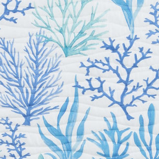 Blue Coral Quilt - Amelia Island Great Bay Home