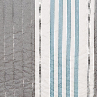 Striped Coral Quilt Set - St. Croix Collection