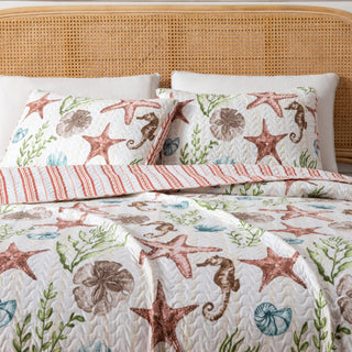Castaway Coastal Quilt Set Great Bay Home
