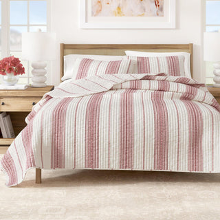 3-Piece Stripe Quilt - Wesley Collection Great Bay Home