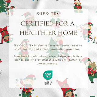 4-Piece Turkish Cotton Christmas Flannel Sheet - Whittaker Collection Great Bay Home