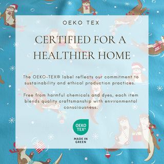 4-Piece Turkish Cotton Christmas Flannel Sheet - Whittaker Collection Great Bay Home