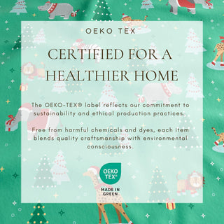 4-Piece Turkish Cotton Christmas Flannel Sheet - Whittaker Collection Great Bay Home