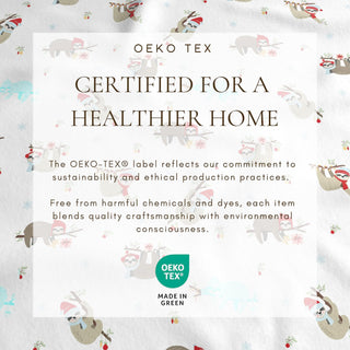 4-Piece Turkish Cotton Christmas Flannel Sheet - Whittaker Collection Great Bay Home