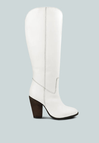 Great-Storm Leather Calf Boots