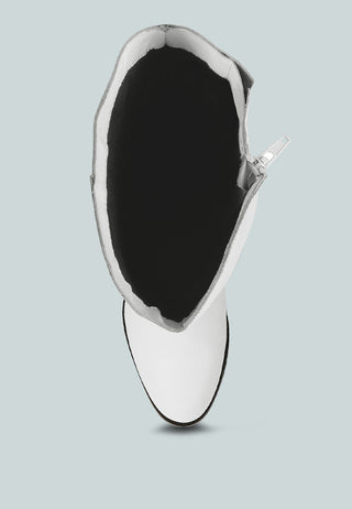 Great-Storm Leather Calf Boots