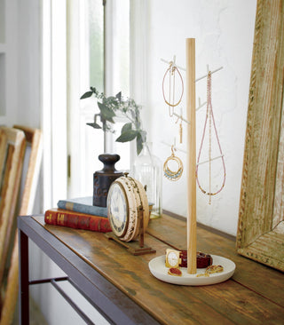 Jewelry + Accessory Stand - Steel + Wood Yamazaki Home