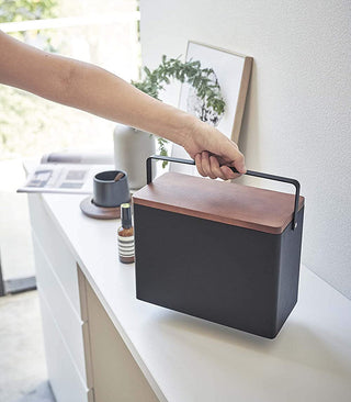 Odds-and-Ends Organizer - Steel + Wood - By Baano