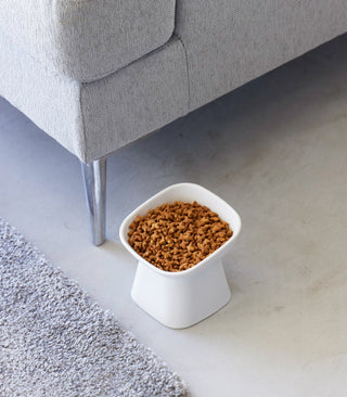 Tilted Pet Food Bowl Yamazaki Home