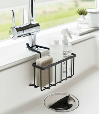 Faucet-Hanging Sponge Caddy - Steel - By Baano