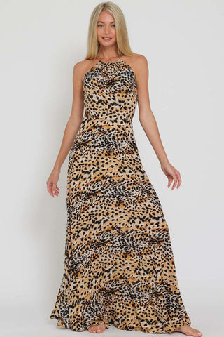 Halterneck Maxi Dress