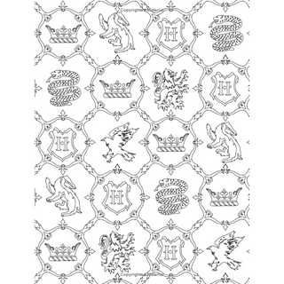 Harry Potter Coloring Book (Spiral Bound) Lay it Flat Publishing Group