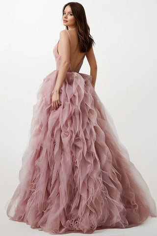 Heartfelt Romance Backless Maxi Dress - By Baano