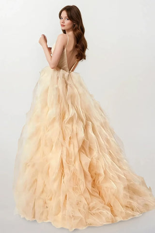 Heartfelt Romance Backless Maxi Dress - By Baano