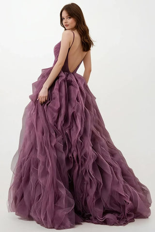 Heartfelt Romance Backless Maxi Dress - By Baano