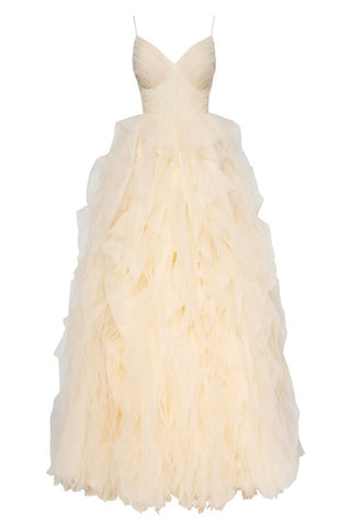 Heartfelt Romance Backless Maxi Dress - By Baano