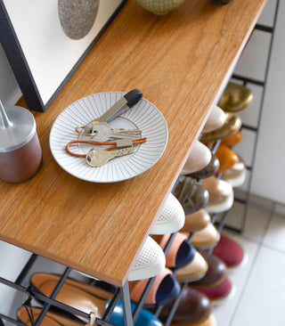 Six-Tier Shoe Rack (34" H) - Steel Yamazaki Home