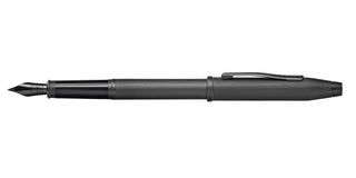 Century® II Black PVD Micro-knurl Fine Nib Fountain Pen - By Baano