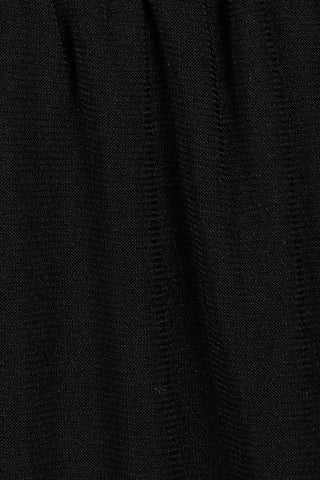 Laundry V - Neck Tie Shoulder Blouson Elastic Waist Solid Jumpsuit - Glamourous Grace