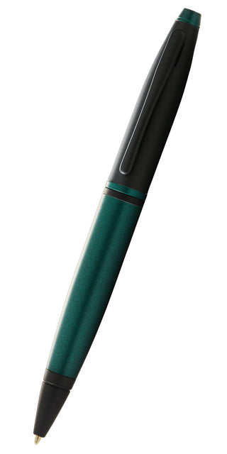 Calais™ Matte Green and Black Lacquer Ballpoint Pen - By Baano