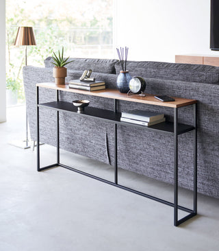 Long Console Table - Two Styles - Steel - By Baano