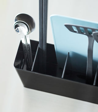 Utensil & Thin Cutting Board Holder - Steel - By Baano