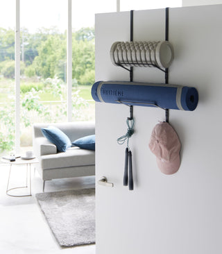 Over-the-Door Fitness Equipment Hanger - Steel - By Baano