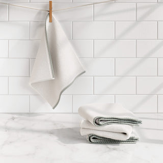 Cotton Border-Stitched 6-Piece Towel Set - Valery Collection Great Bay Home