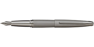 ATX® Sandblasted Titanium Gray Stainless Steel Fine Nib Fountain Pen - By Baano